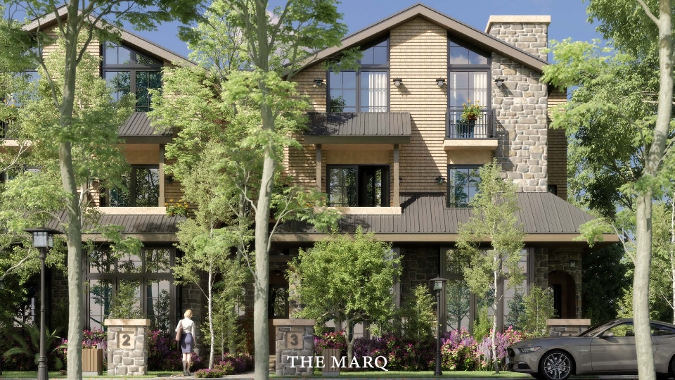 TownVilla 185 Front Elevation